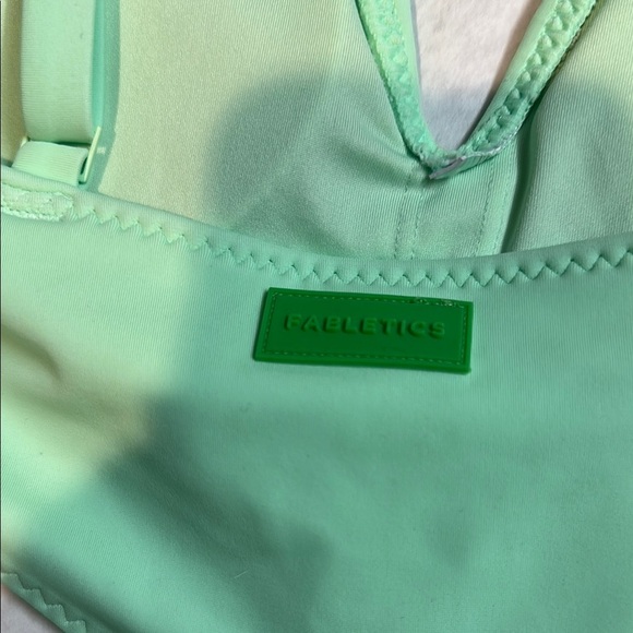 Fabletics Green One Piece Swimsuit - Picture 4 of 8